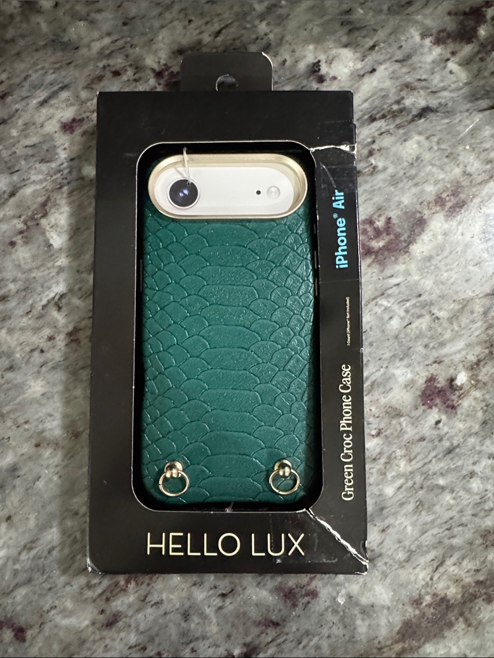 NEW Green Croc iPhone Air Case